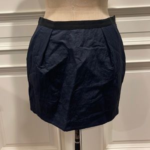 Elizabeth & James navy skirt with pockets